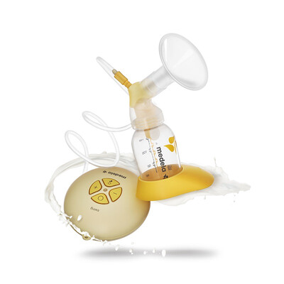

Medela (Medela) Switzerland imported silk rhyme double-wing electric breast pump / breast pump / gift bag /
