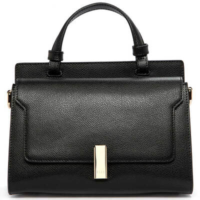

ELLE Women &39s Poem Two - Layered Leather Shoulder Bag Messenger Bag E27S1270048GY Gray