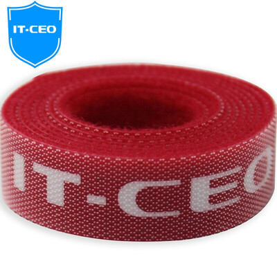 

IT-CEO V713 free cutting magic tie tie tie belt tie tie line with rope line organizer computer finishing tape button buckle belt length 1 m black