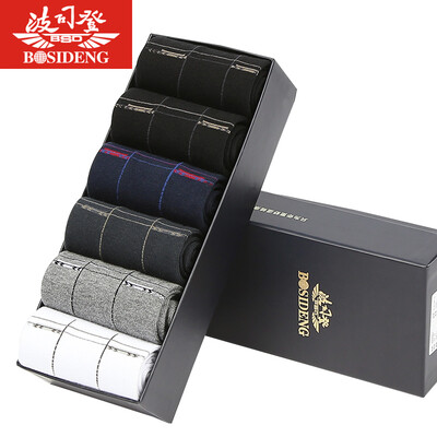 

Jingdong supermarket Bosideng BOSIDENG socks male BJZ78045 business men socks breathable sports casual color mixing 6 pairs of