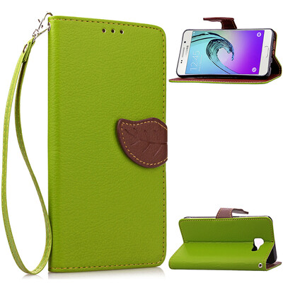 

Green Design PU Leather Flip Cover Wallet Card Holder Case for Samsung Galaxy A5(2016)/A5100