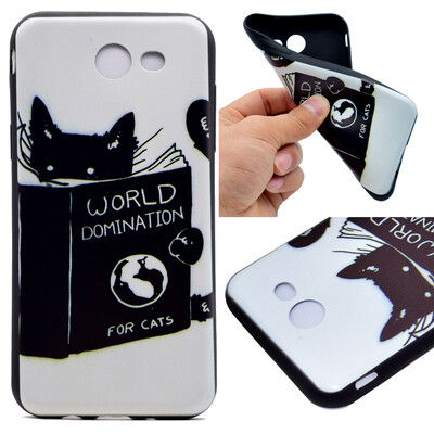 

Cat Pattern Мягкий тонкий ТПУ резиновый силиконовый гель Дело Чехол для Samsung Galaxy A5 2017/A520