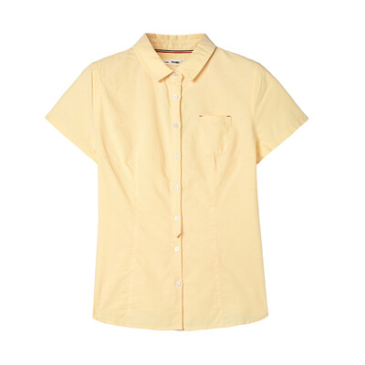 

Semir Long Sleeve Shirt Short Sleeve Shirt Female Casual Pure Cotton Student Shirt 13216040028 Yellow White