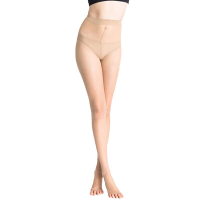 

【Jingdong Supermarket】 Langsha stockings 4 pairs of core silk exposed toe socks thin sexy women's fish mouth pantyhose stockings color