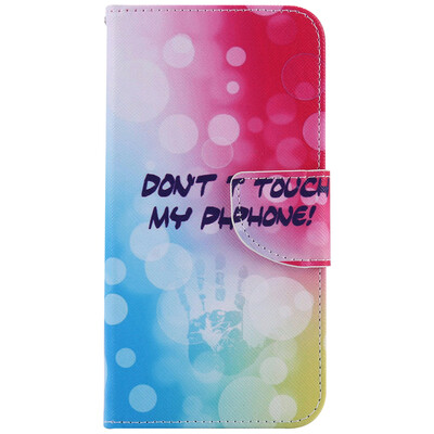 

Fingerprint Design PU Leather Flip Cover Wallet Card Holder Case for LG NEXUS 5X