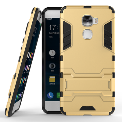 

Gold Slim Robot Armor Kickstand Shockproof Hard Rugged Rubber Back Case For letv Pro 3