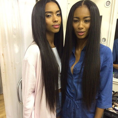 

Lace Front Human Hair Wigs for Black Women Brazilian Virgin Human Hair Silky Straight Wig Glueless