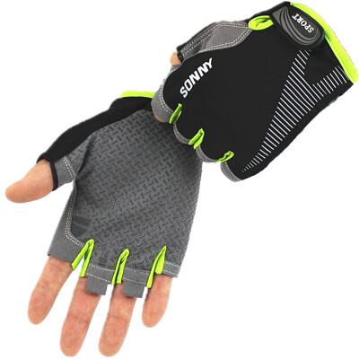 

Chidong Cycling Half Finger Silk Gloves Anti-slip Bicycle Mittens Racing Road Bike Glove