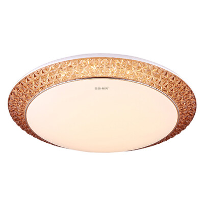 

[Jingdong Supermarket] three male aurora led ceiling lamp balcony lamp aisle round modern modern study lamp 5700K white light 18W rose gold