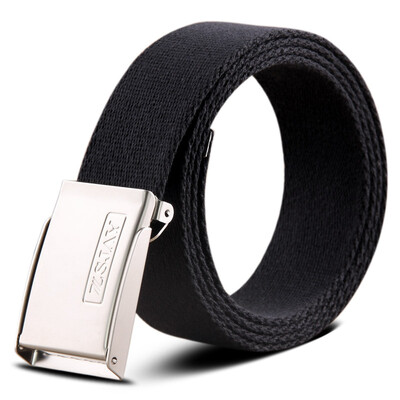 

Тактические птицы (ZSJAY) Холст пояс Мужская повседневная мода Брюки Брюки Брюки ZS-K3 Черный 130