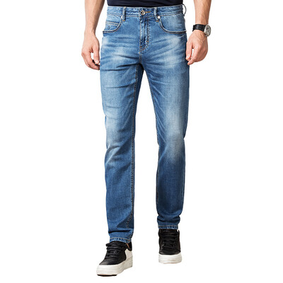 

Pierre cardin 702 Мужская кошка Захват стирки Белые министры Комфортные прямые джинсы Синий 32 ярда