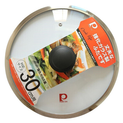

Jingdong supermarket] pearl life visual glass lid 30cm Jingdong self-pot