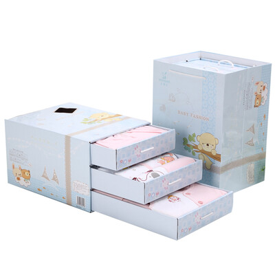 

Baby baby gift box newborn clothing baby underwear suit 615 pink