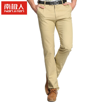 

Nanjiren Мужские деловые хлопковые повседневные брюки
