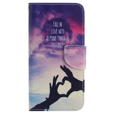 

Hands Love Design PU Leather Flip Cover Wallet Card Holder Case for Google Pixel XL