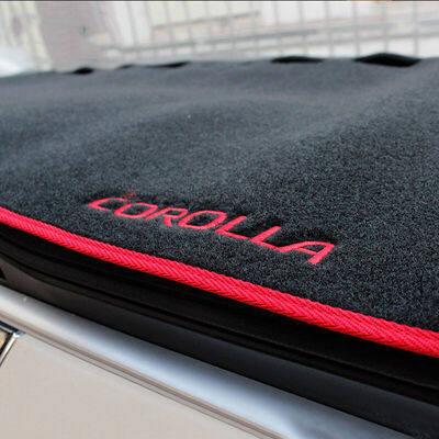 

Hua ornaments Toyota Corolla light pad 07-13 Corolla control instrument panel sun protection insulation light pad car accessories modified special red edge