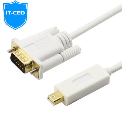 

IT-директор V08MD-1 Mini Mini DP очередь HDMI Mini DisplayPort кабель адаптера / поддерживает Thunderbolt от Apple 1,83 м белый