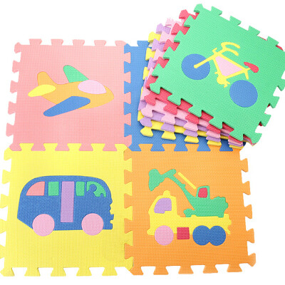 

Minte Meitoku traffic pattern traffic jigsaw puzzle climbing pad crawling pad mats 30 30 1CM 9 pieces