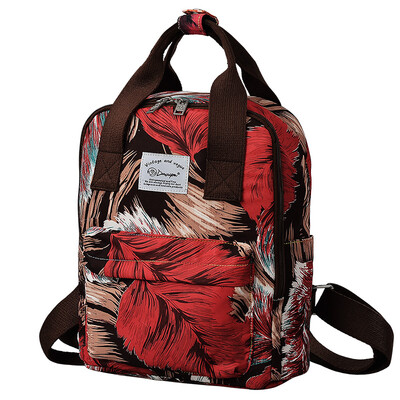 

DouguYan рюкзак женская рука с двойным использованием корейских случайных спортивных 14-дюймовый компьютер сумка G00293A красный