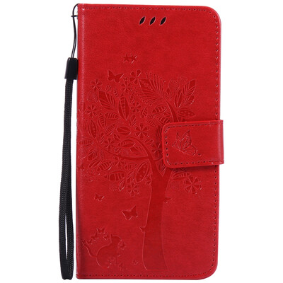 

Red Tree Design PU Leather Flip Cover Wallet Card Holder Case for HUAWEI P9