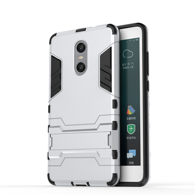 

Серебряный Slim Robot Armor Kickstand Ударопрочный жесткий корпус из прочной резины для XIAOMI RedMi Pro