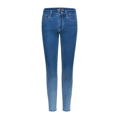 

Semir jeans Korean version of the students polished Slim feet cowboy trousers 11216240084 cowboy light blue 27