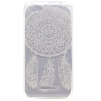 

Dreamcatcher Pattern Soft Thin TPU Rubber Silicone Gel Case Cover for Wiko Lenny 2