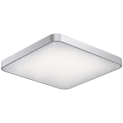 

Три мужских авроры привели потолочный светильник современная простая атмосфера квадратная спальня спальня огни третий цвет шестерни 32W серебристый