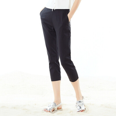 

Wandian одежды (WANDIAN) черно-белые ретро девять штанов моды случайные брюки 1162P33010 M