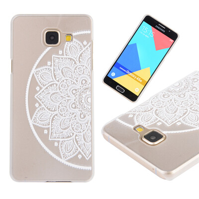 

Flower of semicircle Pattern Soft Thin TPU Rubber Silicone Gel Case Cover for Samsung Galaxy A7 2016A710