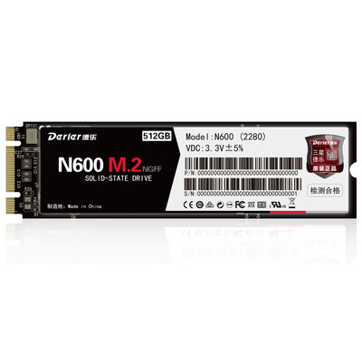 

Derler derler N600 512GB M2 2280 solid state hard drive