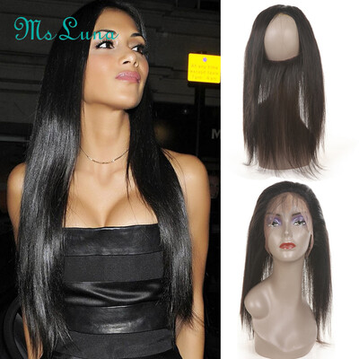 

360 Lace Frontal With Bundles 360 Lace Frontal Band With 3 Bundles Body Wave Peruvian Virgin Hair With 360 Lace Frontal Closure