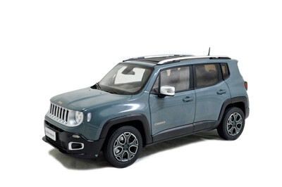 

Paudi 1:18 Масштаб Jeep Renegade 2016 Серая литая модель автомобиля Diecast
