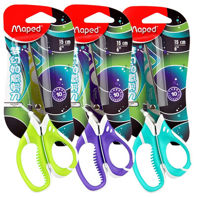 

Maple CH595110 15cm fantasy scissors blue green purple color random