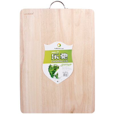 

Le Chi square solid wood rubber wood chopping board E5 (44cm * 33cm * 2cm