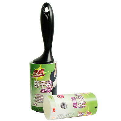 

Jingdong Supermarket 3M Si Gao 836R56 readily sticky dust rolling clothes stickers 56 pages 15 pages replacement equipment 56 30 pages random hair