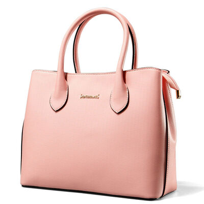 

Seven wolves SEPTWOLVES ladies ladies shoulder bag solid color simple fashion handbag pink 2A5352011-14T
