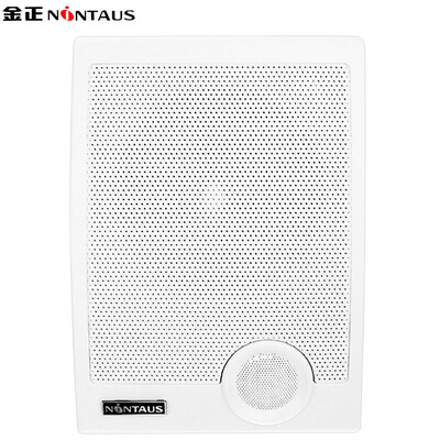 

Kim Jong NINTAUS W6-1 Ceiling Speaker Set Ceiling Mount Ceiling Sound Compression Amplifier Background Music Radio Audio Combination Hanging Speaker White