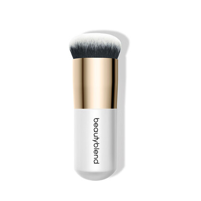 

Beige was beautifulblend foundation brush bb cream brush white round pearl light brush chubby pond powder brush