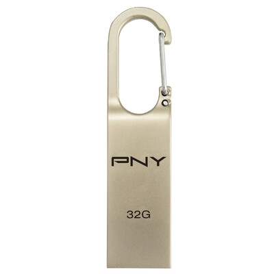 

PNY (must envoy) fast buckle USB2.0 metal buckle U disk 32G