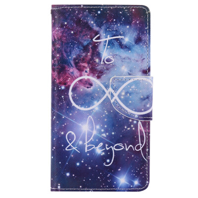 

Starry Sky Design Кожа PU флип крышки Кошелек Карты Держатель чехол для SONY M5