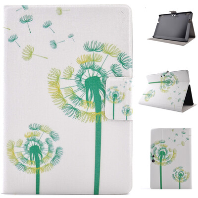 

Green Dandelion Style Classic Flip Cover with Stand Function and Credit Card Slot for Amazon Kindle Fire HDX 8.9