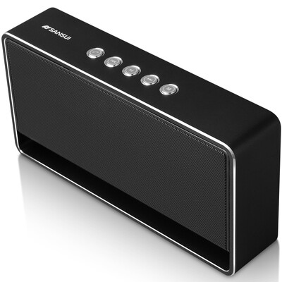 

Пейзаж SANSUI T7 беспроводной Bluetooth динамик мини сабвуфер небольшой стерео портативный телефон Сабвуфер блэк
