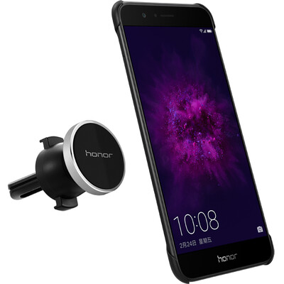 

HUAWEI Honor V9 mobile phone navigation kit AF13 magnetic Car Holder + V9 protective shell