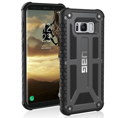 

UAG Samsung S8 mobile phone shell drop protection sleeve for Samsung S8 5.8 inch distinguished series of space gray