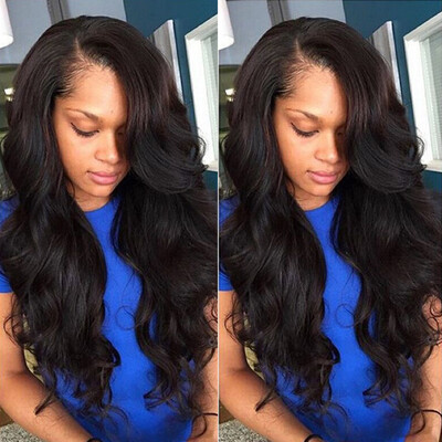 

Brazilian Virgin Hair Body Wave 150 Lace Front Human Hair Wigs With Baby Hair Glueless Full Lace Human Hair Wigs For Black Women