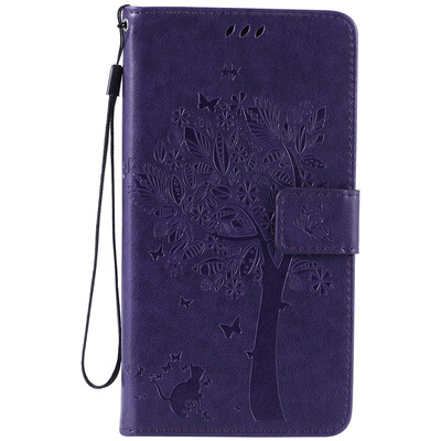 

Purple Tree Design PU кожа флип крышку кошелек карты держатель чехол для LG V10
