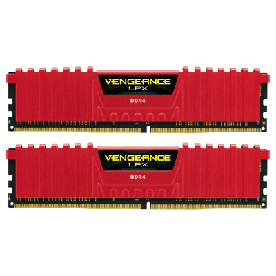 

(USCORSAIR) Avenger LPX DDR4 3466 32GB (16Gx2) Память рабочего стола красная (выделенный выделенный выделенный радиатор)
