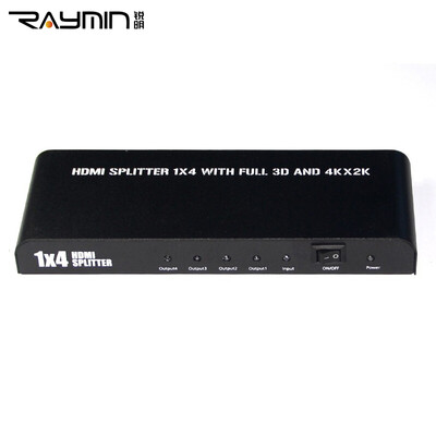 

Rui Ming RM9712 HDMI splitter 1 into a 4 out into a four support 1080P HD 3D split screen switch