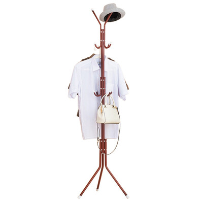 

Mercure guest fashion creative coat rack bedroom living room hanger floor stand mahoganma brown
